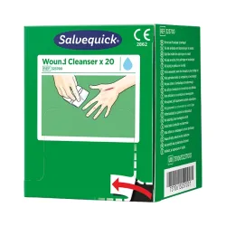 Cederroth Navulverpakkingen Salvequick Wondreiniger | 20 Doekjes